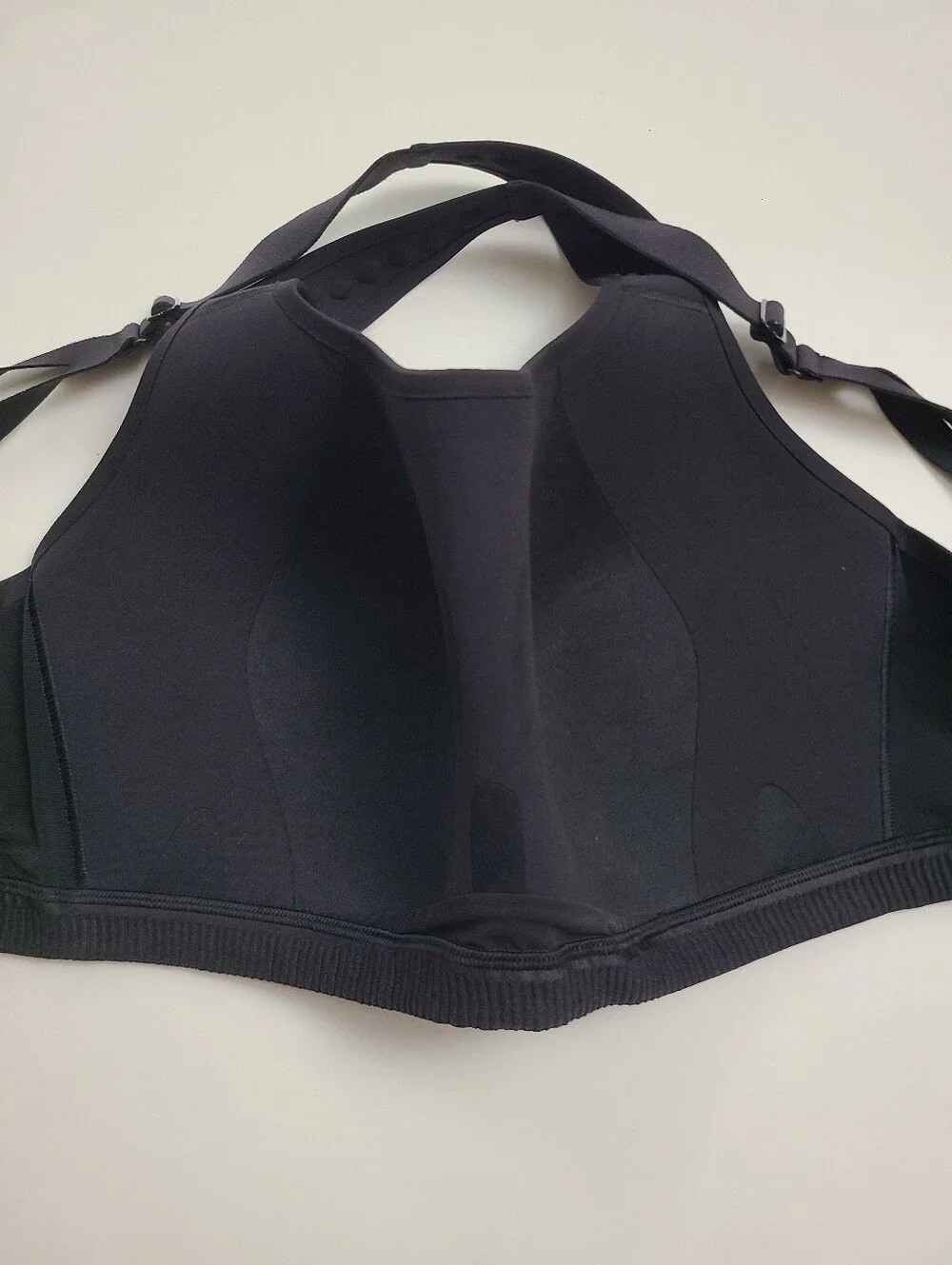 Lululemon AirSupport Bra High Support Sports Bra Size 36DDD Black EUC!